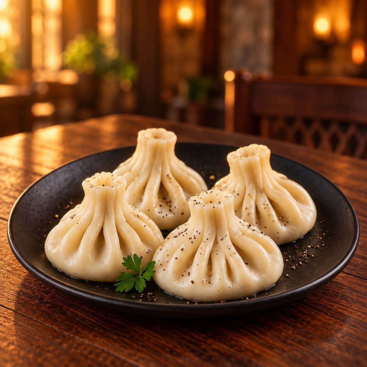 Lamb Khinkali