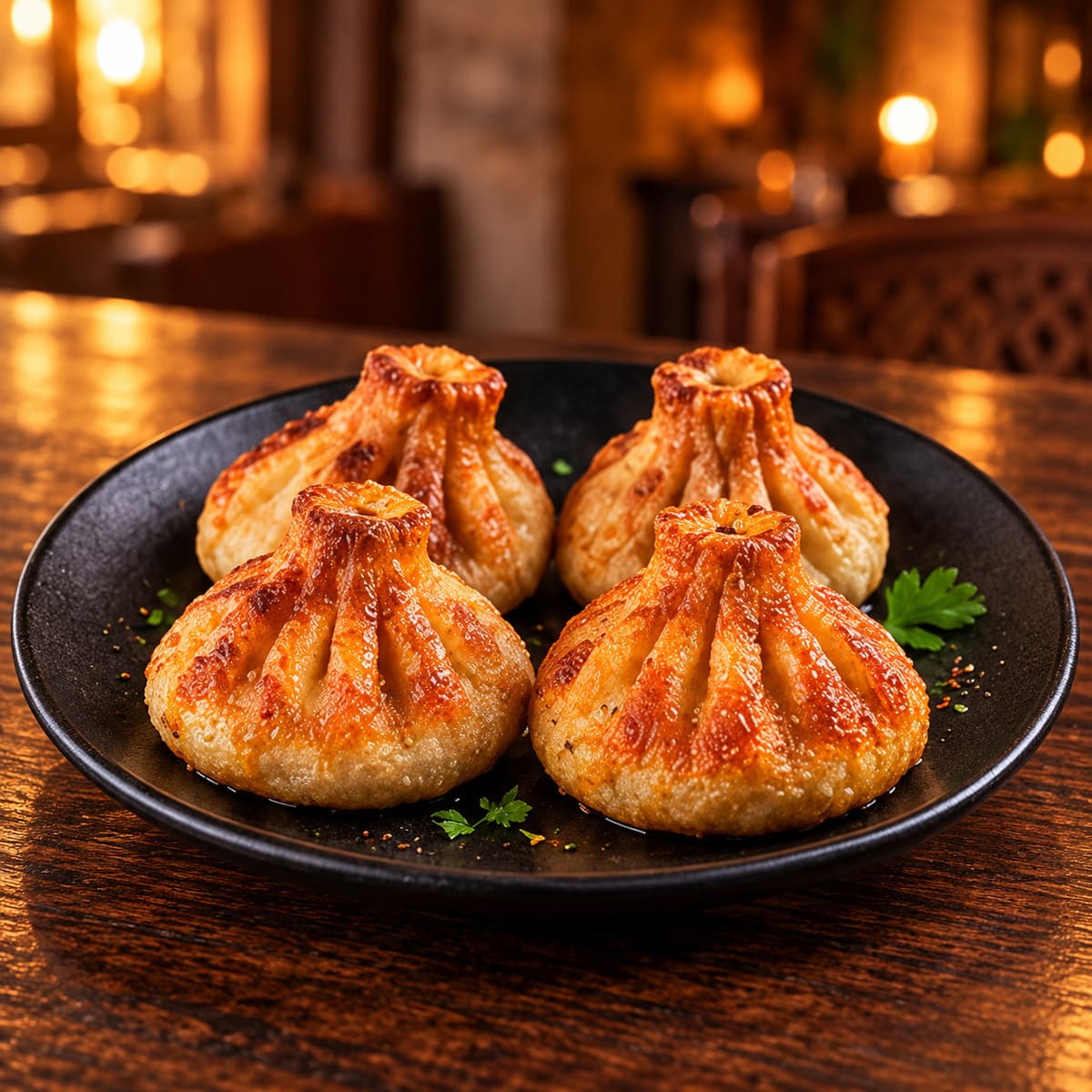 Fried Khinkali