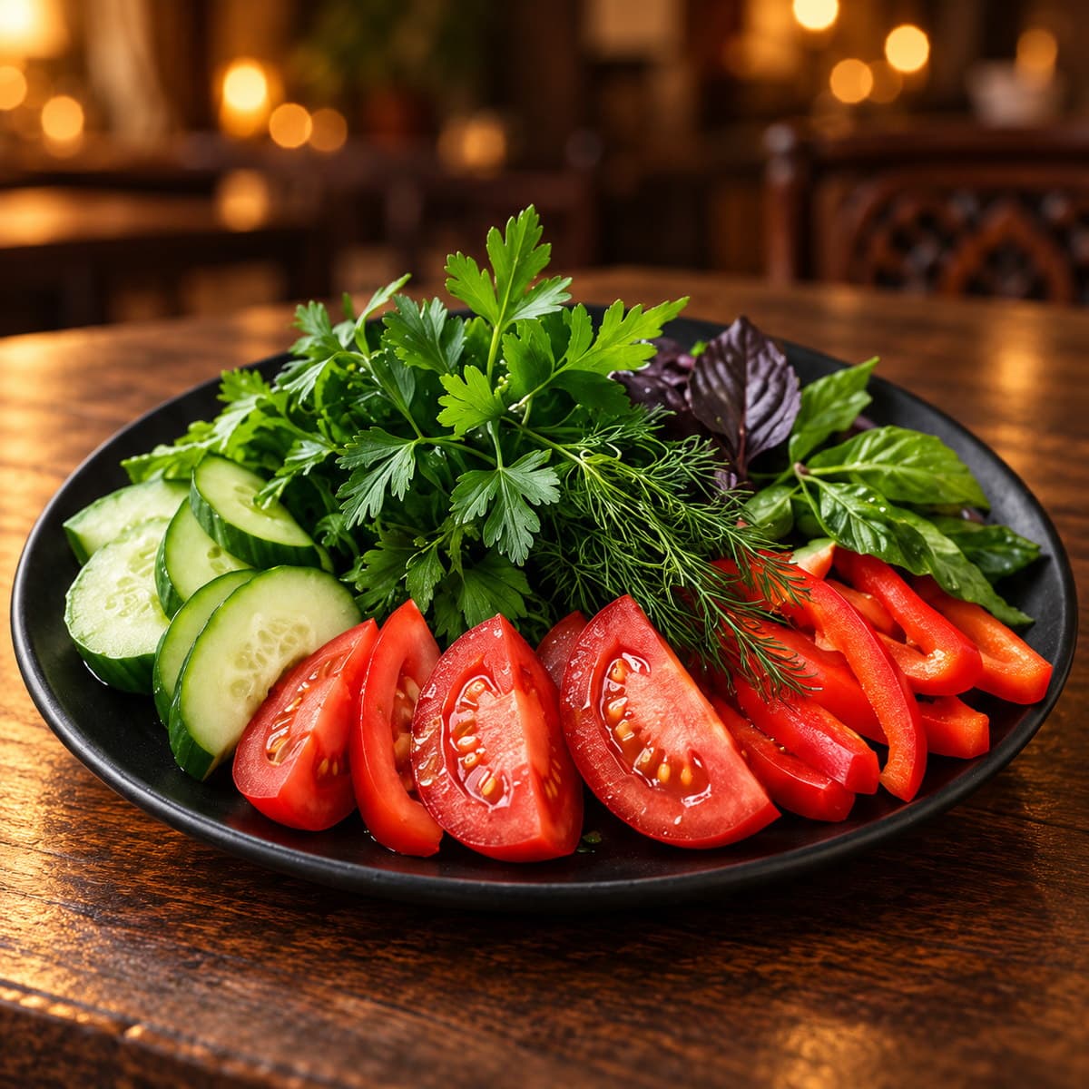 Seasonal Vegetables & Fragrant Herbs